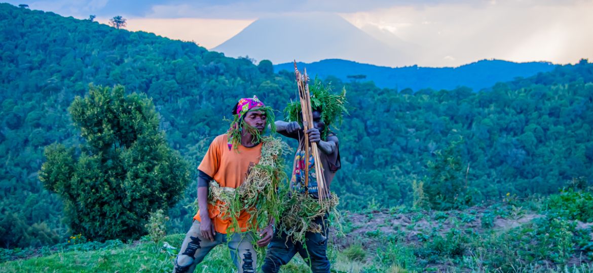 3-day Batwa cultural safari Uganda and Lake Bunyonyi boat ride with a local guide Hillary