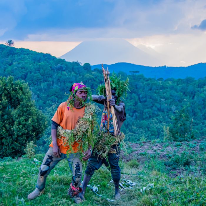 3-day Batwa cultural safari Uganda and Lake Bunyonyi boat ride with a local guide Hillary