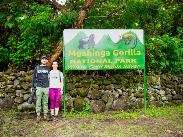 Uganda honeymoon safari for our guests in Mgahinga national park